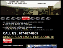 Tablet Screenshot of manwithavan.org